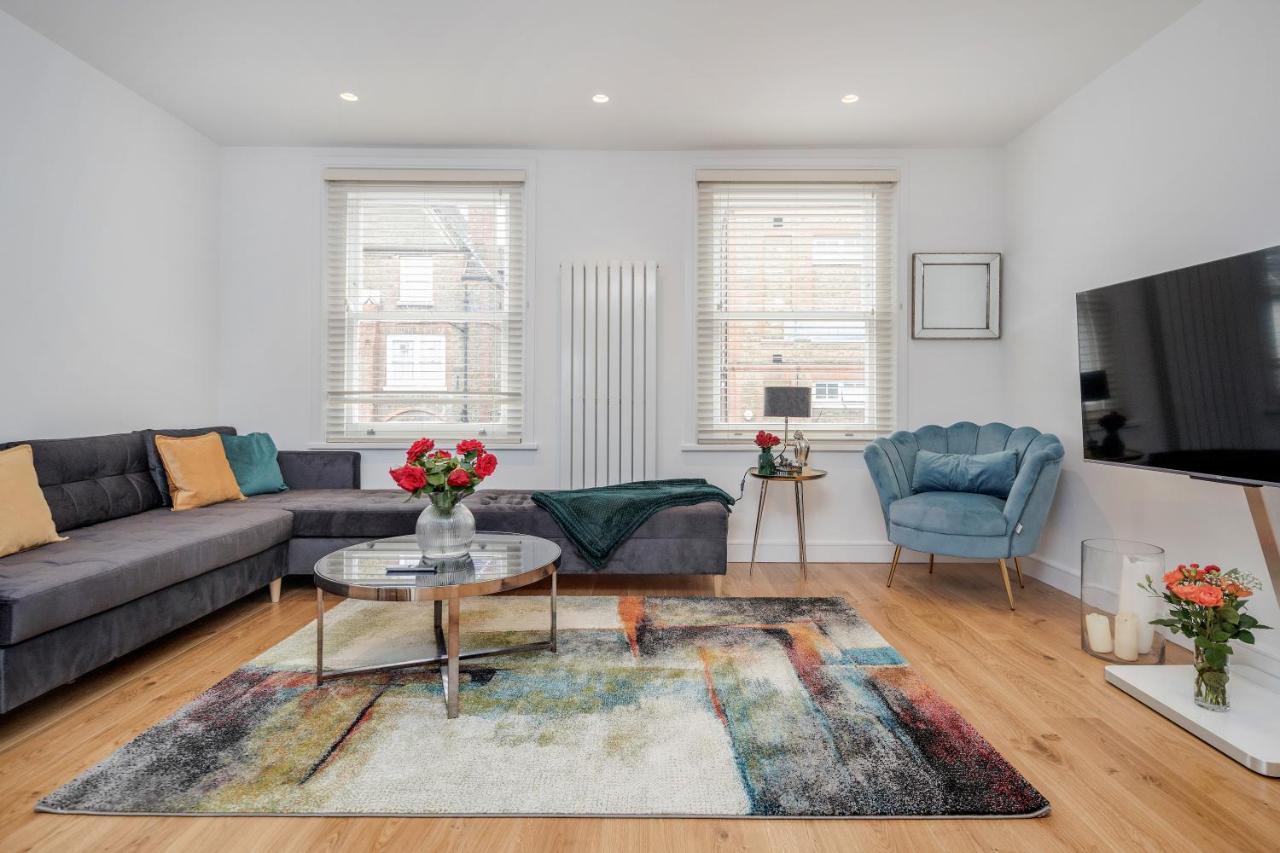 לונדון Beautiful 2 Bedrooms Split Level Fulham Apartment מראה חיצוני תמונה
